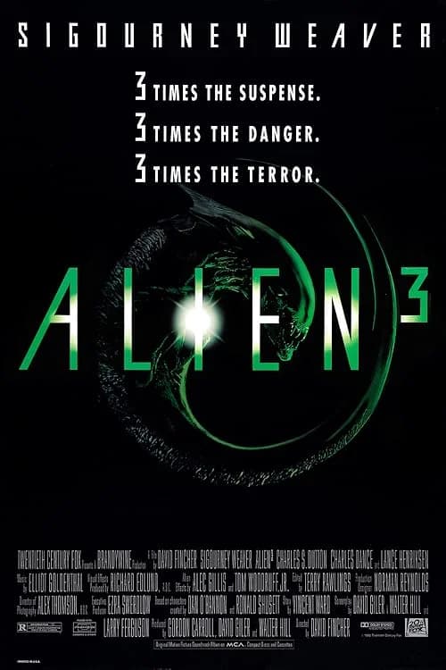 Alien³ film posteri