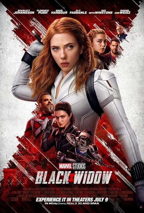 Black Widow film posteri