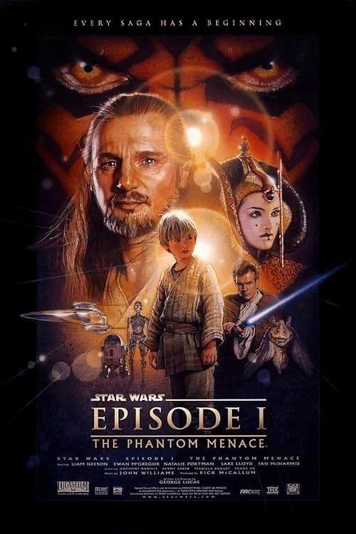 Star Wars: Episode I - The Phantom Menace film posteri
