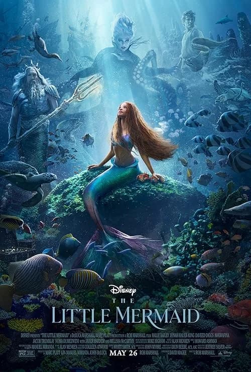 The Little Mermaid film posteri