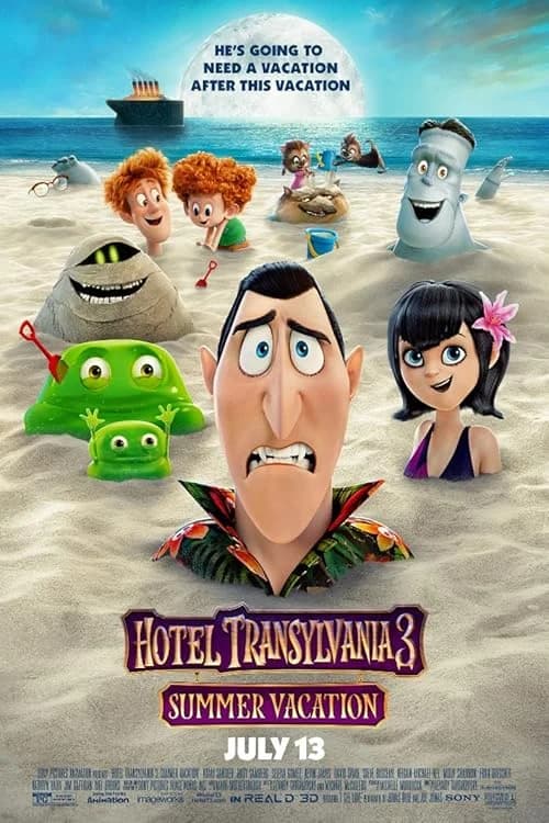 Hotel Transylvania 3: Summer Vacation film posteri